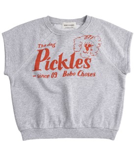 Pickles The Dog Sleeveless Sweatshirt