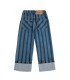 Calças de ganga às riscas Pickles The Dog all over