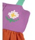 Vestido Pixel Daisy Color Block 