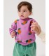 Tangerine All Over Baby Sweatshirt
