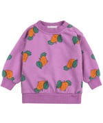 Tangerine All Over Baby Sweatshirt