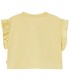 Yellow Flowers Graphic Crop Tee 