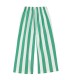 Emerald Stripes Pockets Pants
