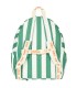 Emerald Stripes Backpack