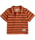 Striped Brick Terry Cloth Baby Polo