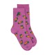 Tangerine All Over Short Socks