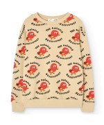 Bear Sweatshirt Soft Brown