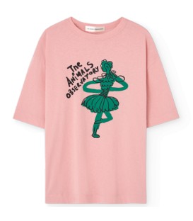 Collie T-shirt Soft Pink