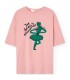 T-shirt Collie Rosa suave
