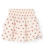 Saia calção Kiwi branca