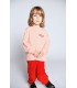 L/sleeve T-shirt Fizvalley Vintage Sorbet