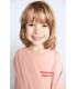 T-shirt m/comprida Fizvalley Vintage Sorbet