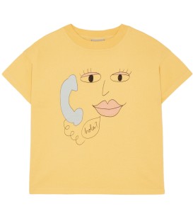 Face on the phone T-shirt