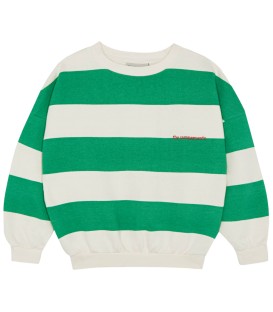 Green stripes Sweatshirt