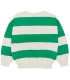 Camisola às riscas verdes
