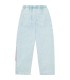  Bicolor patches denim Trousers