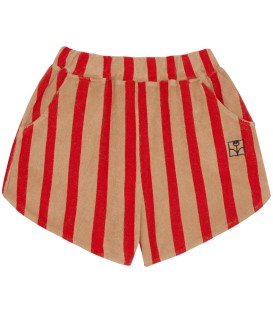 Red stripes Shorts