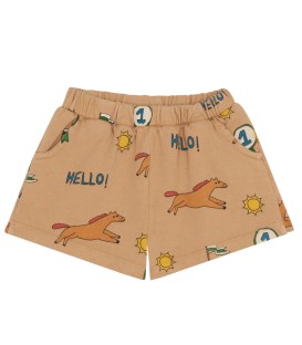  Horses all over baby Shorts
