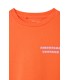 T-shirt m/curta Fizvalley cor de Mandarina