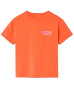 T-shirt m/curta Fizvalley cor de Mandarina