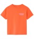 T-shirt m/curta Fizvalley cor de Mandarina