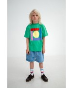 T-shirt m/curta Jumping Jade