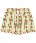 Rose Pattern Shorts 