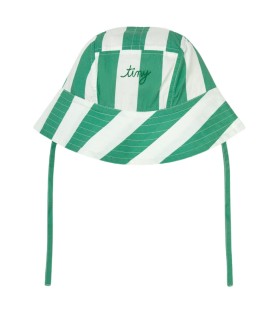 Emerald Stripes Bucket Hat
