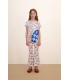 Blossoms Rib Tee 