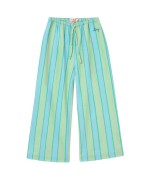 Retro Stripes Pants Washed Emerald