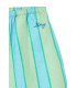 Retro Stripes Pants Washed Emerald