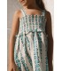 Vestido Blue Flowers 