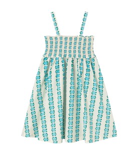 Vestido Blue Flowers 