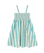 Vestido Blue Flowers 