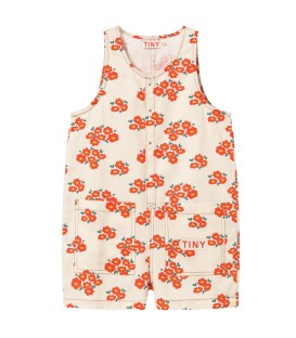 Blossoms Twill Short One-Piece