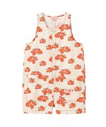 Blossoms Twill Short One-Piece