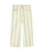 Multicolor Stripes Denim Jeans