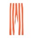 Leggings às riscas vermelhas