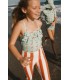 Red Stripe Leggings