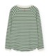 T-shirt m/comprida Anteater às riscas verdes