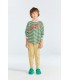 T-shirt m/comprida Anteater às riscas verdes
