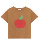 T-shirt forma de maçã
