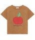 T-shirt forma de maçã