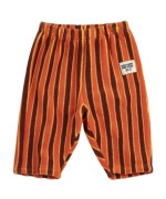 Striped Brick Terry Cloth Baby Jogging Pants