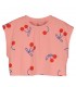 Crop Top Cherries Clay Pink