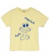 T-shirt Morning Hugs Yellow