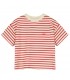 Wide Striped T-shirt Off-White