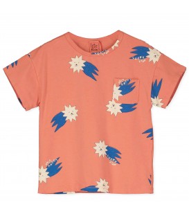 T-shirt Lucky Blue Stars papaia