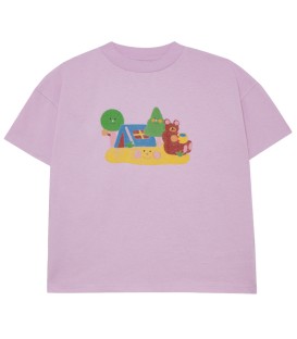 Camping Oversized Tshirt