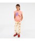 Wide FIt Twill Pants Yellow